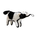 Steel Dog Steel Dog Ruffian Cow with Tennis Ball 54415-CW